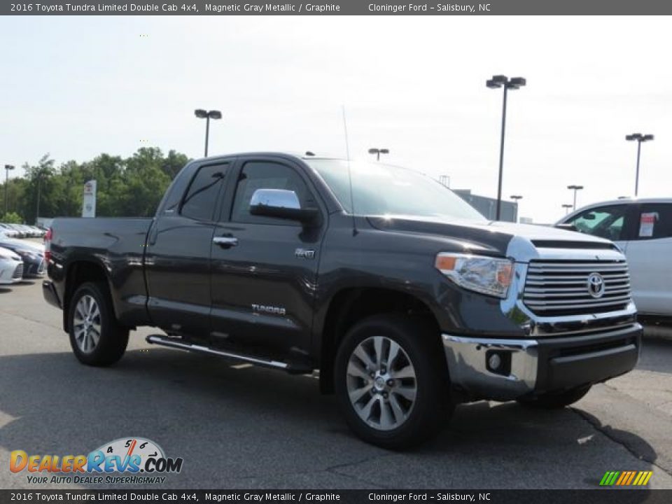 2016 Toyota Tundra Limited Double Cab 4x4 Magnetic Gray Metallic / Graphite Photo #1
