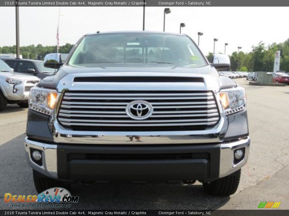 2016 Toyota Tundra Limited Double Cab 4x4 Magnetic Gray Metallic / Graphite Photo #2