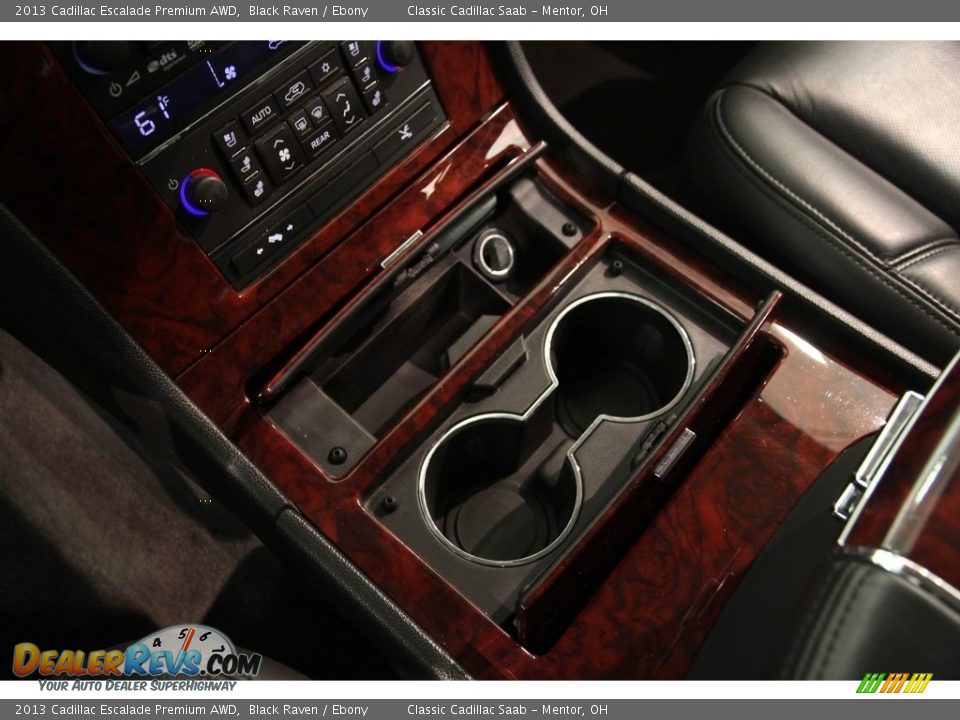 2013 Cadillac Escalade Premium AWD Black Raven / Ebony Photo #16