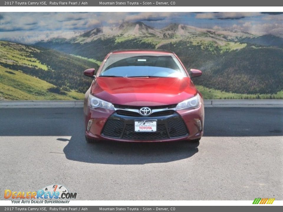 2017 Toyota Camry XSE Ruby Flare Pearl / Ash Photo #2