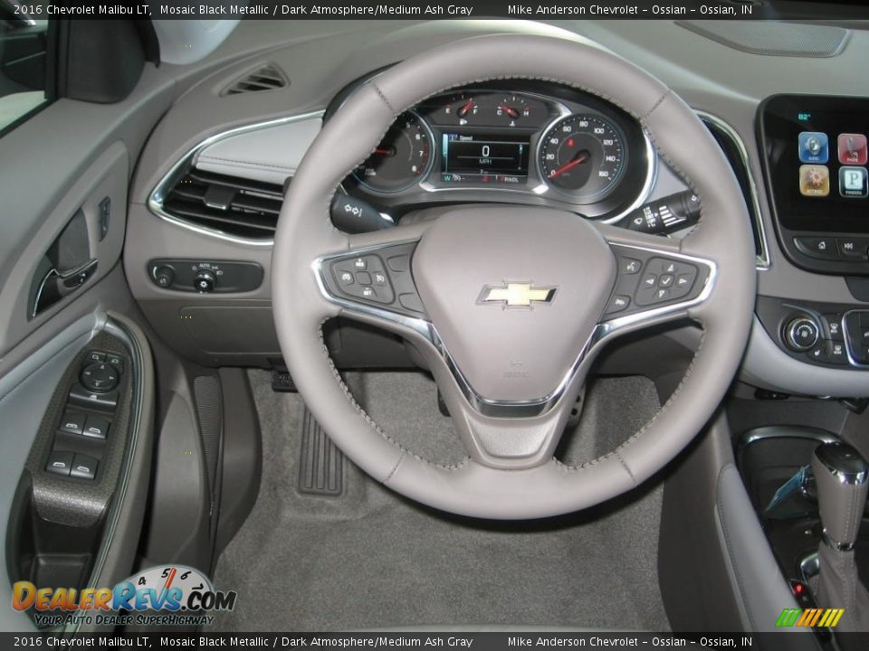 2016 Chevrolet Malibu LT Mosaic Black Metallic / Dark Atmosphere/Medium Ash Gray Photo #4