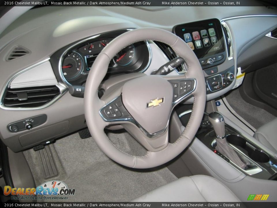 2016 Chevrolet Malibu LT Mosaic Black Metallic / Dark Atmosphere/Medium Ash Gray Photo #6