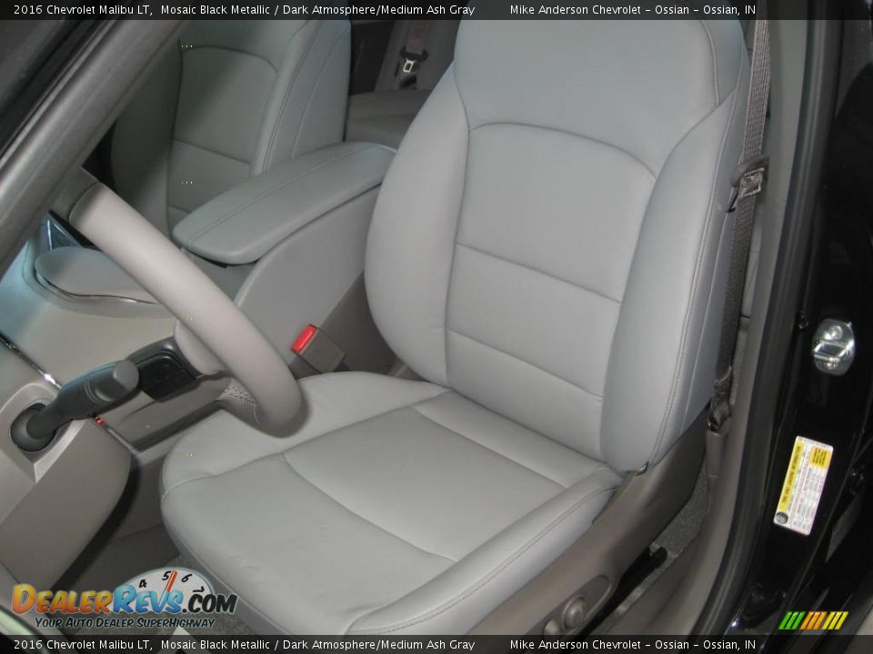 2016 Chevrolet Malibu LT Mosaic Black Metallic / Dark Atmosphere/Medium Ash Gray Photo #7