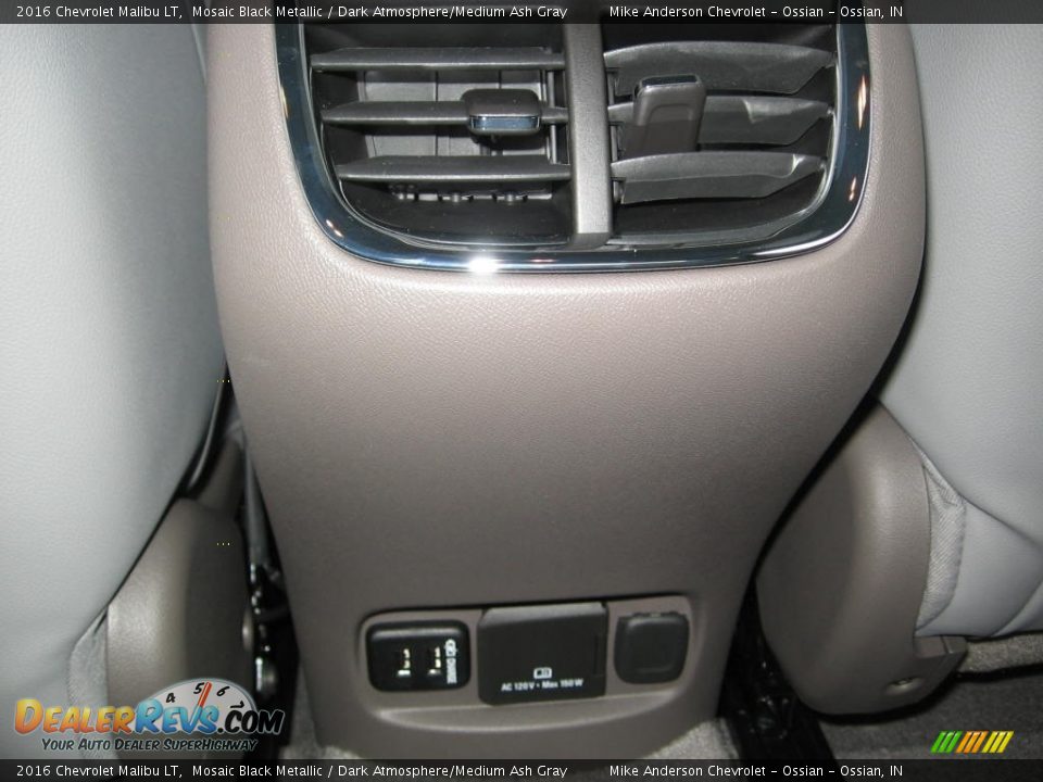 2016 Chevrolet Malibu LT Mosaic Black Metallic / Dark Atmosphere/Medium Ash Gray Photo #13