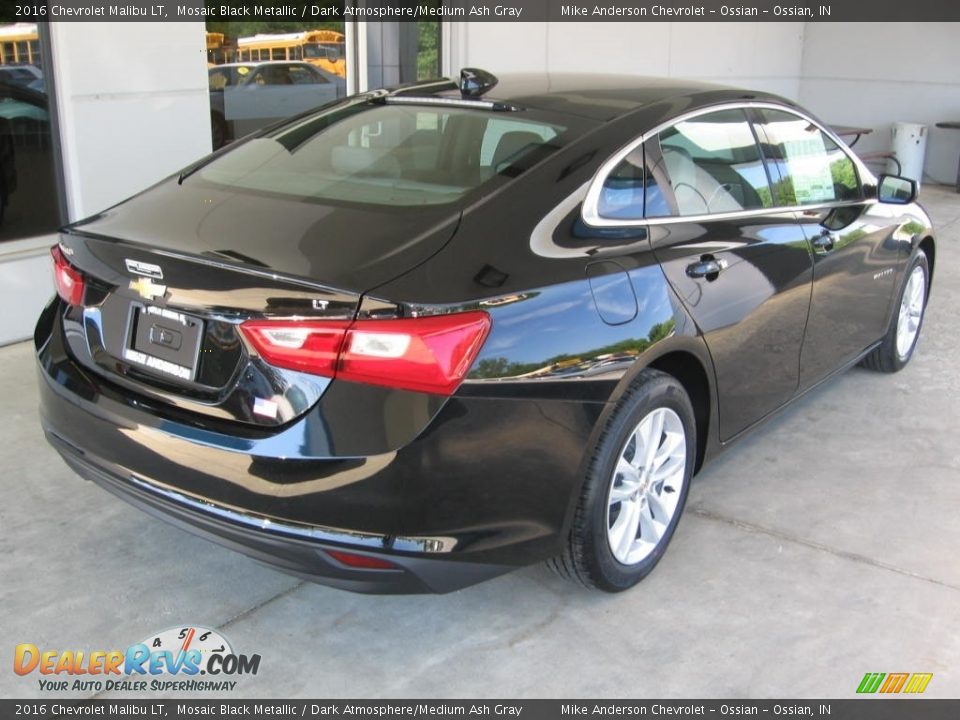 2016 Chevrolet Malibu LT Mosaic Black Metallic / Dark Atmosphere/Medium Ash Gray Photo #18