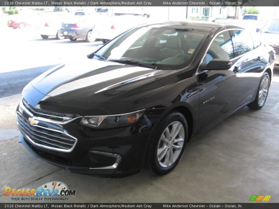 2016 Chevrolet Malibu LT Mosaic Black Metallic / Dark Atmosphere/Medium Ash Gray Photo #20