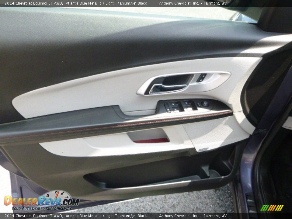 2014 Chevrolet Equinox LT AWD Atlantis Blue Metallic / Light Titanium/Jet Black Photo #13
