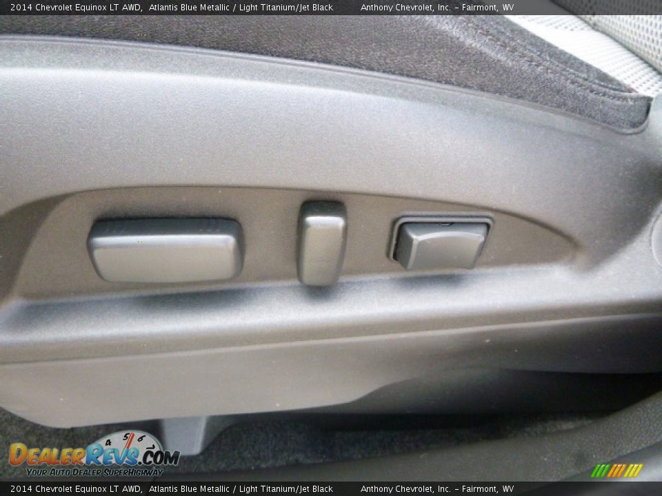 2014 Chevrolet Equinox LT AWD Atlantis Blue Metallic / Light Titanium/Jet Black Photo #15