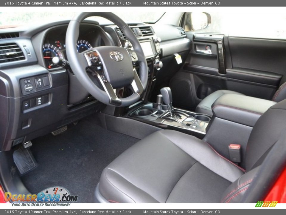 2016 Toyota 4Runner Trail Premium 4x4 Barcelona Red Metallic / Black Photo #5