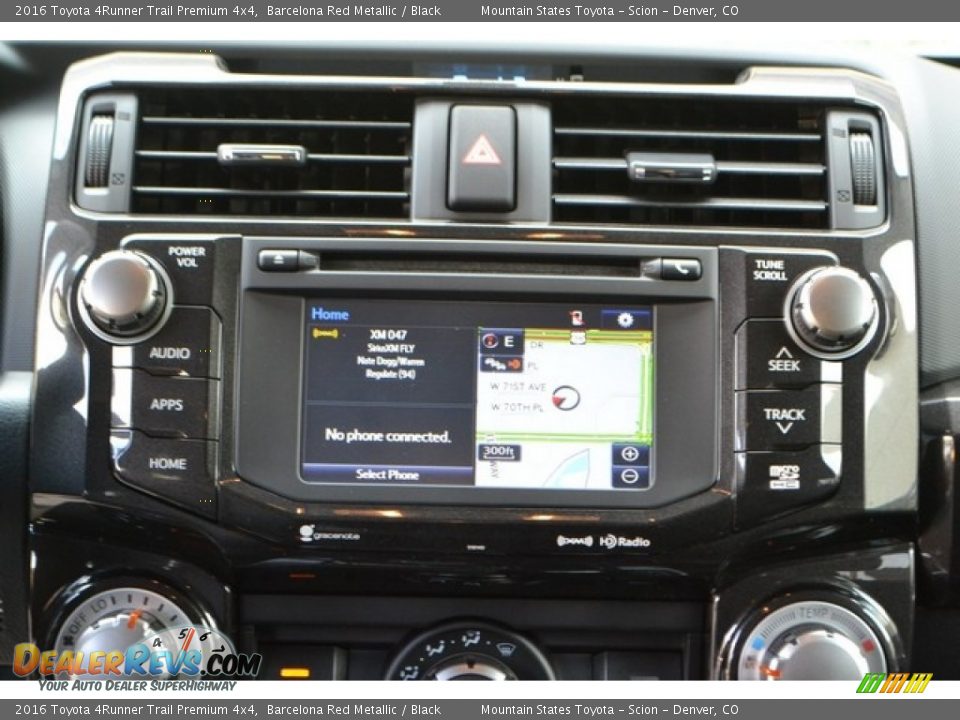 2016 Toyota 4Runner Trail Premium 4x4 Barcelona Red Metallic / Black Photo #6