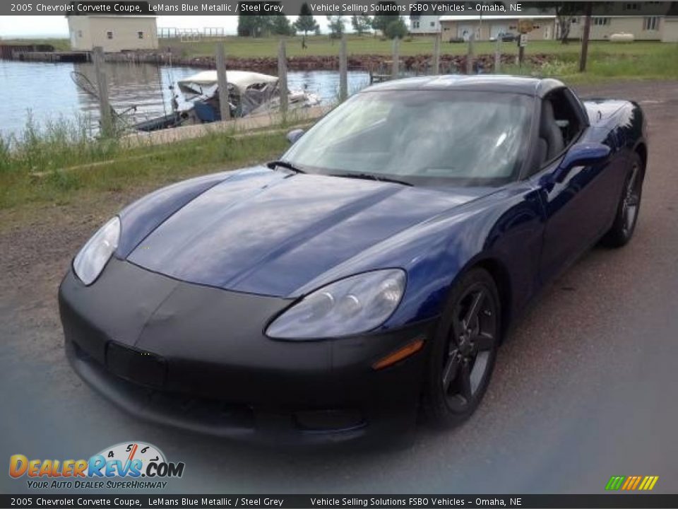 2005 Chevrolet Corvette Coupe LeMans Blue Metallic / Steel Grey Photo #1