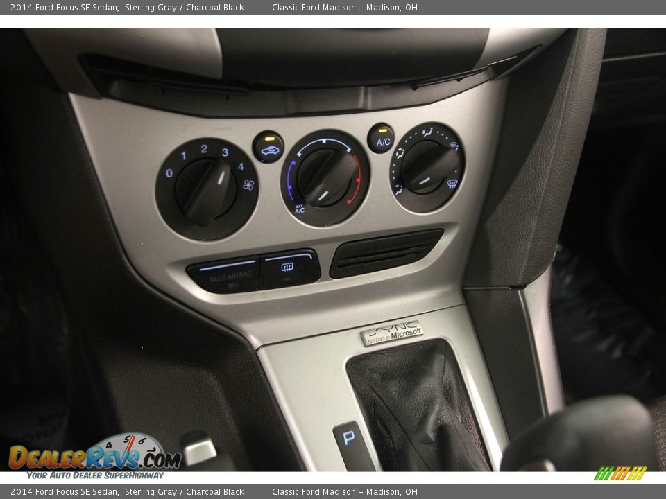 2014 Ford Focus SE Sedan Sterling Gray / Charcoal Black Photo #12