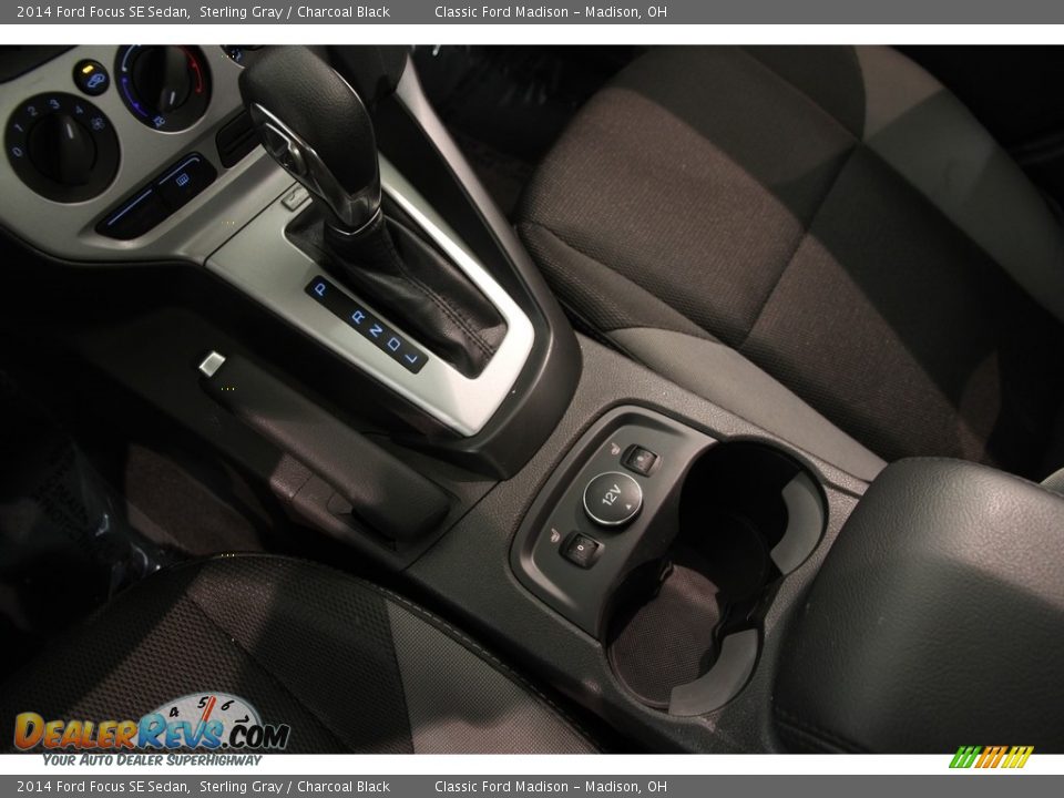 2014 Ford Focus SE Sedan Sterling Gray / Charcoal Black Photo #13