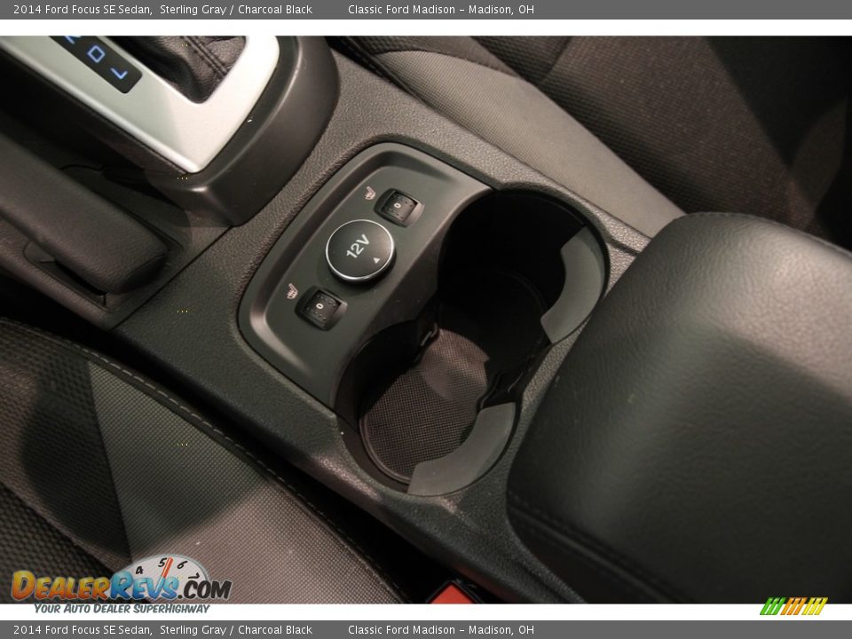 2014 Ford Focus SE Sedan Sterling Gray / Charcoal Black Photo #14