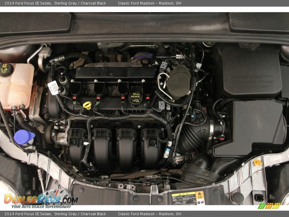 2014 Ford Focus SE Sedan Sterling Gray / Charcoal Black Photo #19