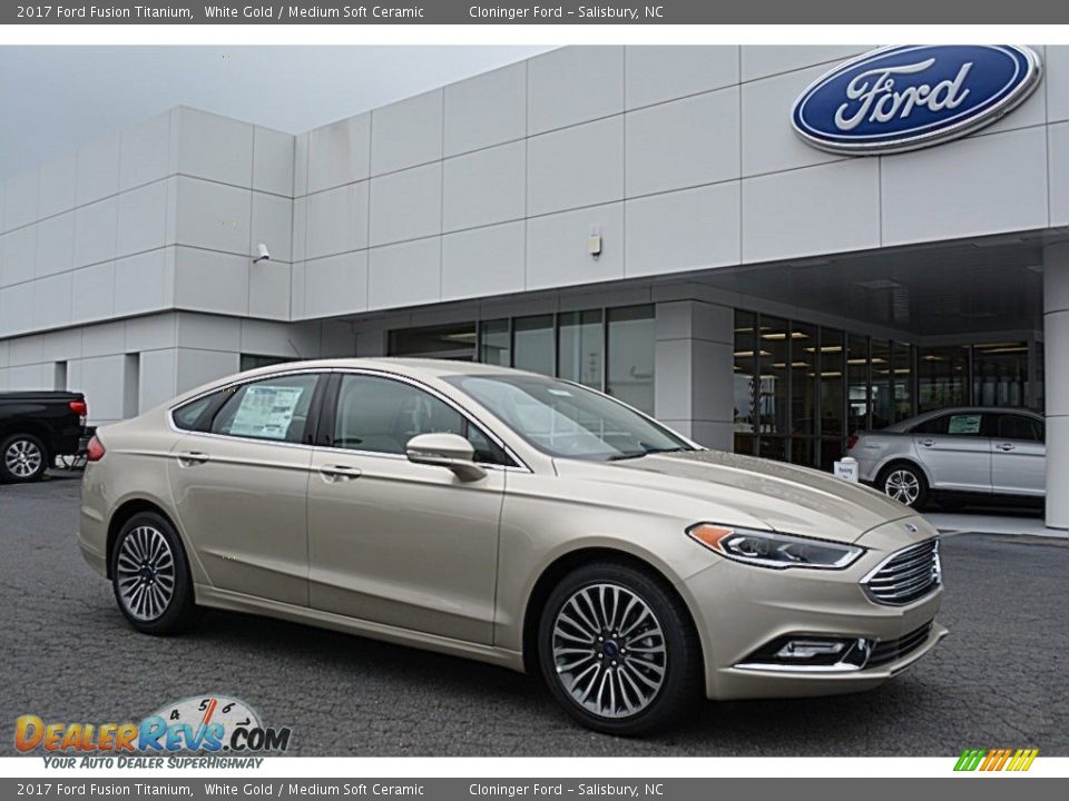 Front 3/4 View of 2017 Ford Fusion Titanium Photo #1