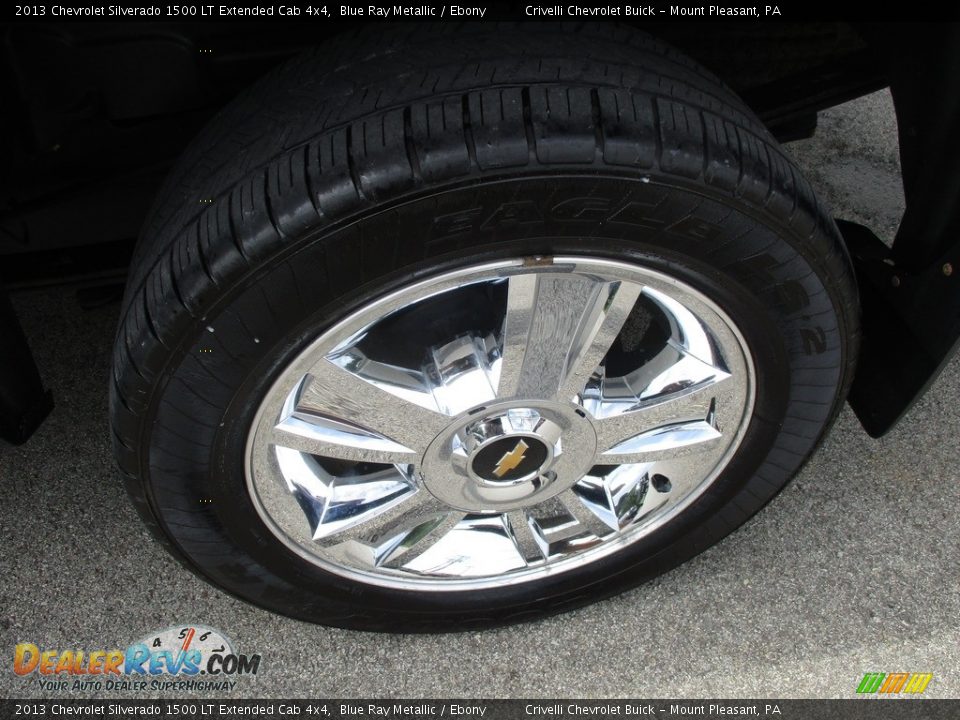 2013 Chevrolet Silverado 1500 LT Extended Cab 4x4 Blue Ray Metallic / Ebony Photo #3