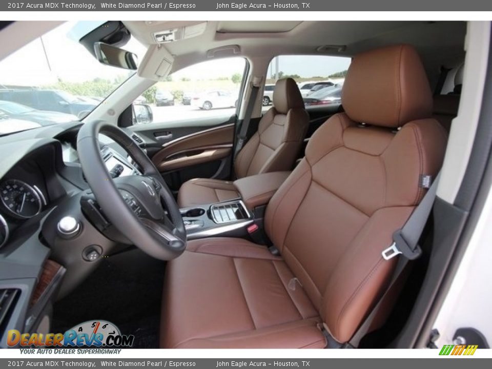 Front Seat of 2017 Acura MDX Technology Photo #22