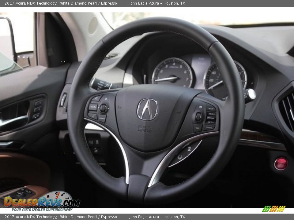 2017 Acura MDX Technology Steering Wheel Photo #34