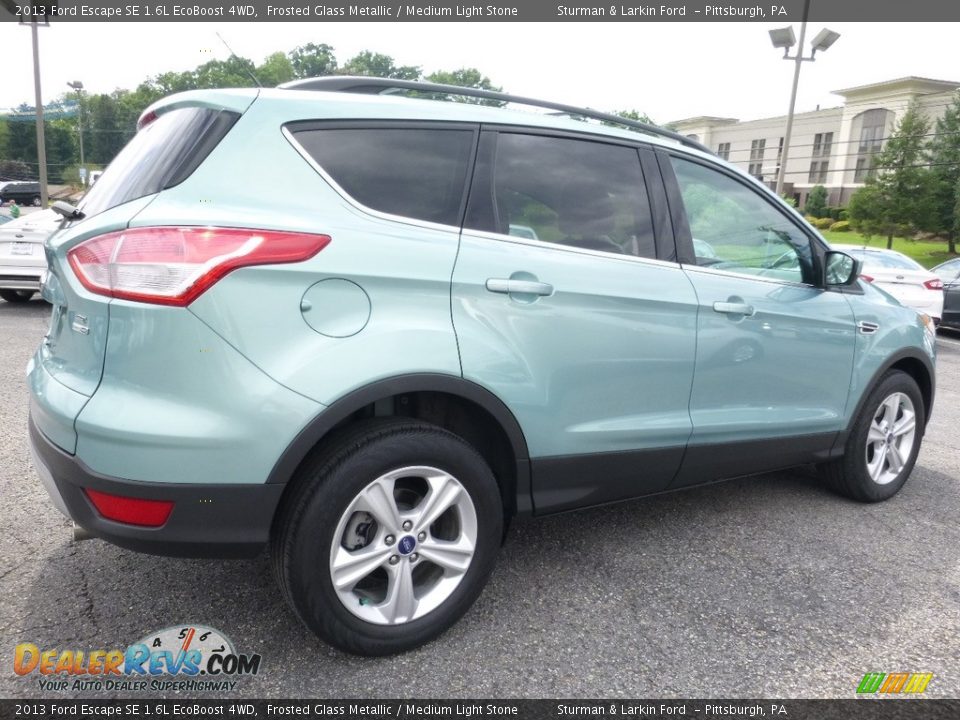 2013 Ford Escape SE 1.6L EcoBoost 4WD Frosted Glass Metallic / Medium Light Stone Photo #2
