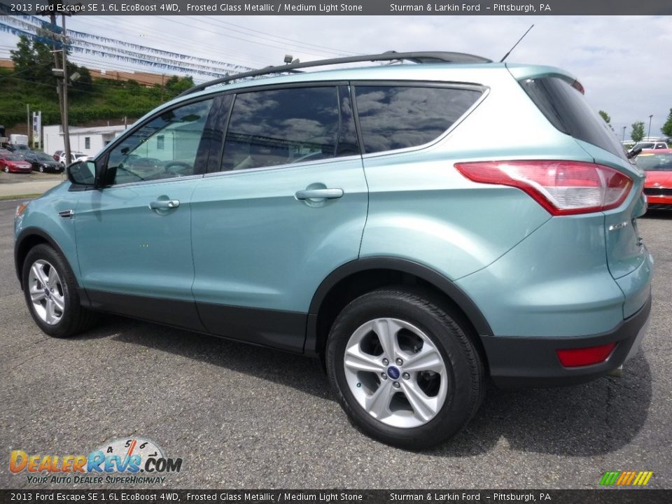 2013 Ford Escape SE 1.6L EcoBoost 4WD Frosted Glass Metallic / Medium Light Stone Photo #4