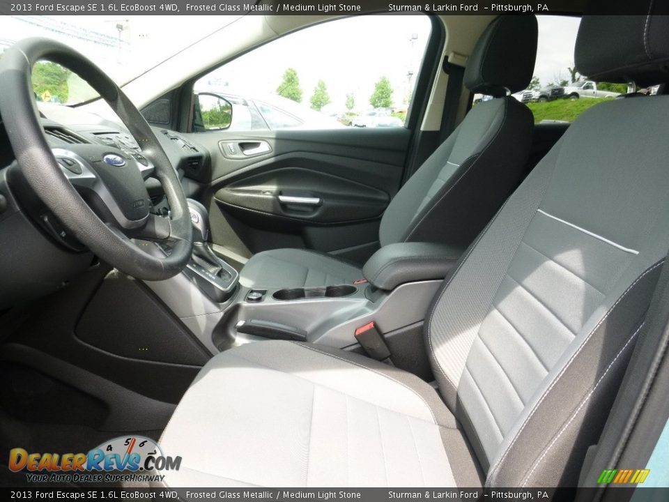 2013 Ford Escape SE 1.6L EcoBoost 4WD Frosted Glass Metallic / Medium Light Stone Photo #7