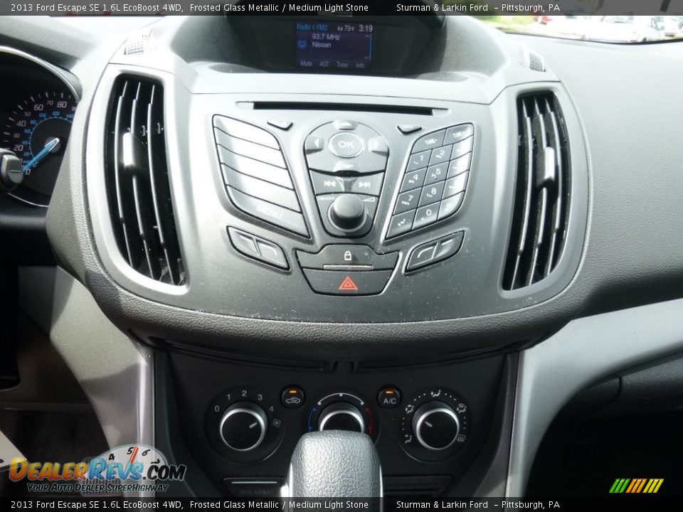 2013 Ford Escape SE 1.6L EcoBoost 4WD Frosted Glass Metallic / Medium Light Stone Photo #14
