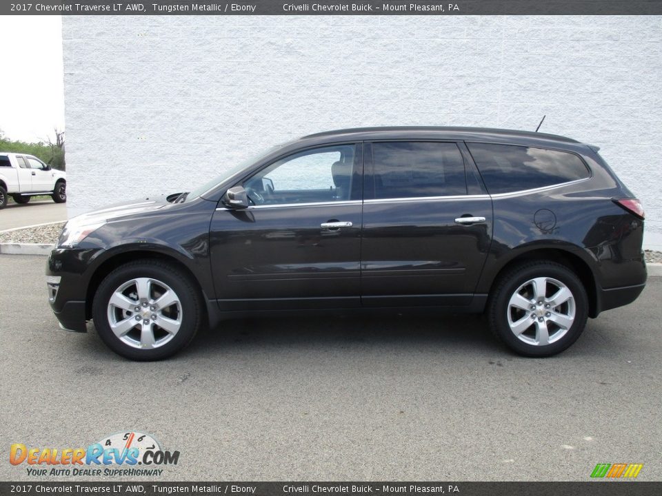 2017 Chevrolet Traverse LT AWD Tungsten Metallic / Ebony Photo #2