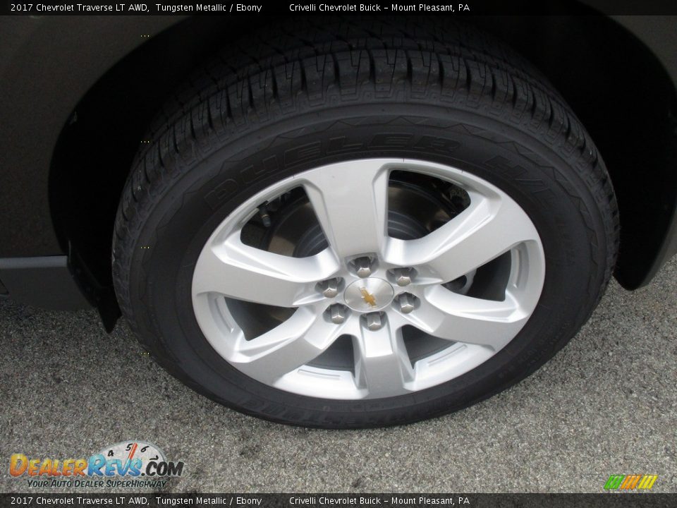 2017 Chevrolet Traverse LT AWD Tungsten Metallic / Ebony Photo #3