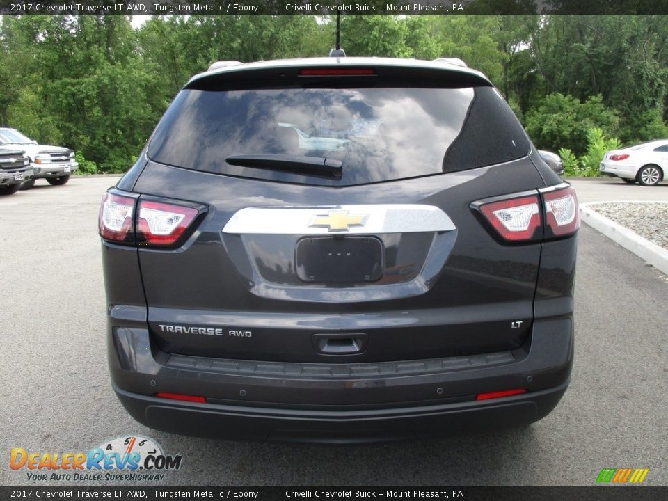 2017 Chevrolet Traverse LT AWD Tungsten Metallic / Ebony Photo #5