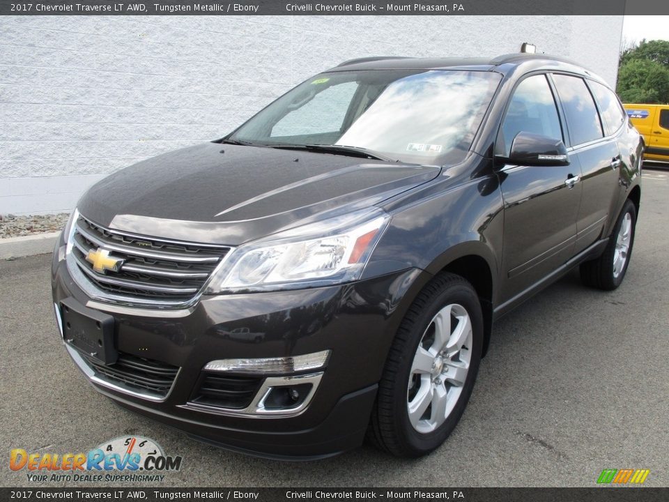 2017 Chevrolet Traverse LT AWD Tungsten Metallic / Ebony Photo #9