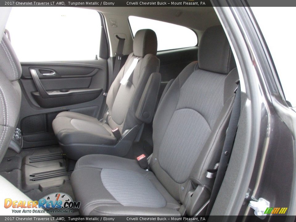2017 Chevrolet Traverse LT AWD Tungsten Metallic / Ebony Photo #12