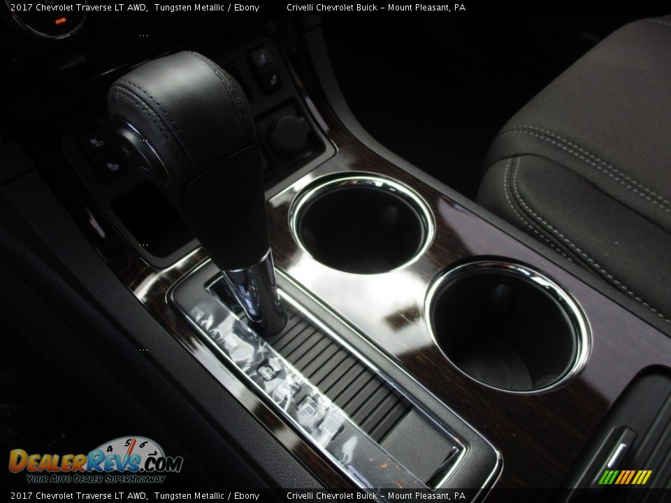 2017 Chevrolet Traverse LT AWD Tungsten Metallic / Ebony Photo #14