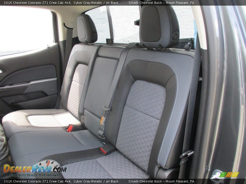 2016 Chevrolet Colorado Z71 Crew Cab 4x4 Cyber Gray Metallic / Jet Black Photo #12