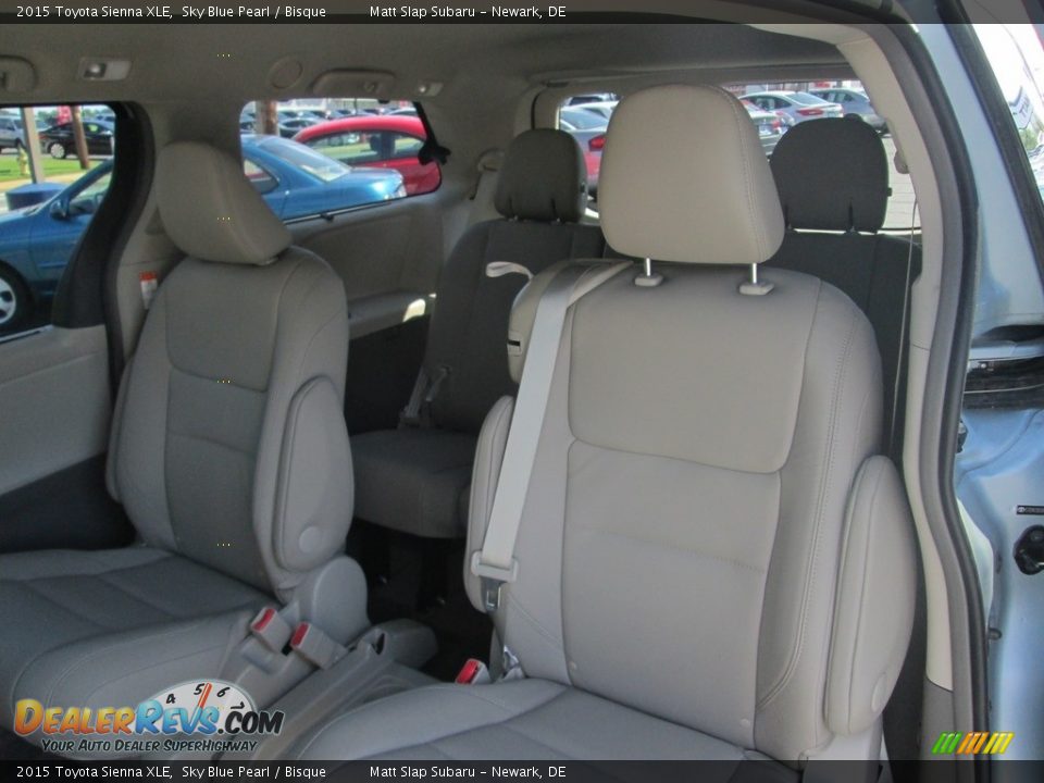 2015 Toyota Sienna XLE Sky Blue Pearl / Bisque Photo #23