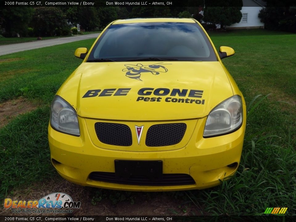 2008 Pontiac G5 GT Competition Yellow / Ebony Photo #2