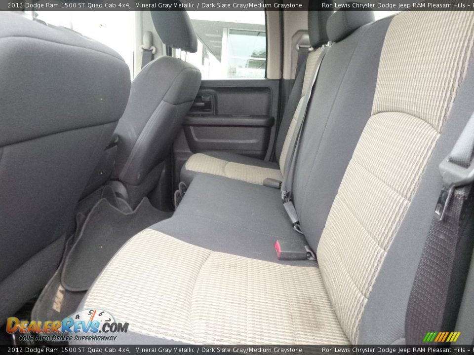 2012 Dodge Ram 1500 ST Quad Cab 4x4 Mineral Gray Metallic / Dark Slate Gray/Medium Graystone Photo #9