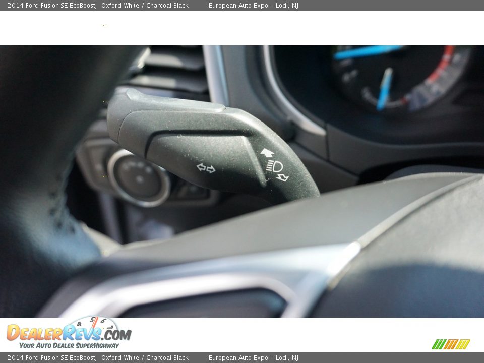 2014 Ford Fusion SE EcoBoost Oxford White / Charcoal Black Photo #25