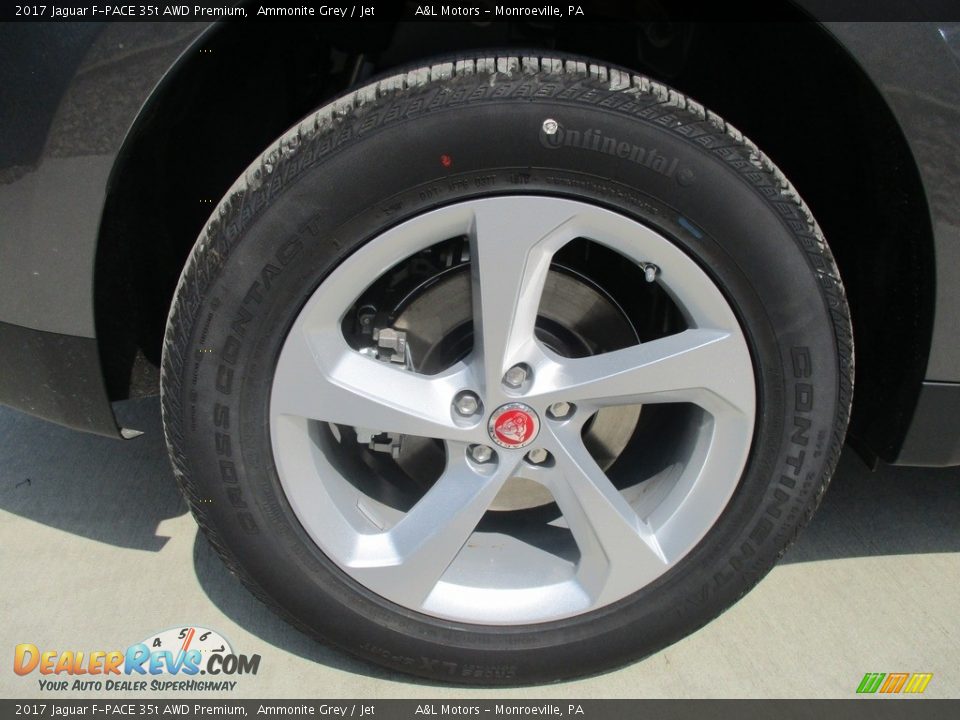 2017 Jaguar F-PACE 35t AWD Premium Ammonite Grey / Jet Photo #3