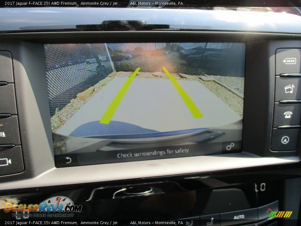2017 Jaguar F-PACE 35t AWD Premium Ammonite Grey / Jet Photo #17