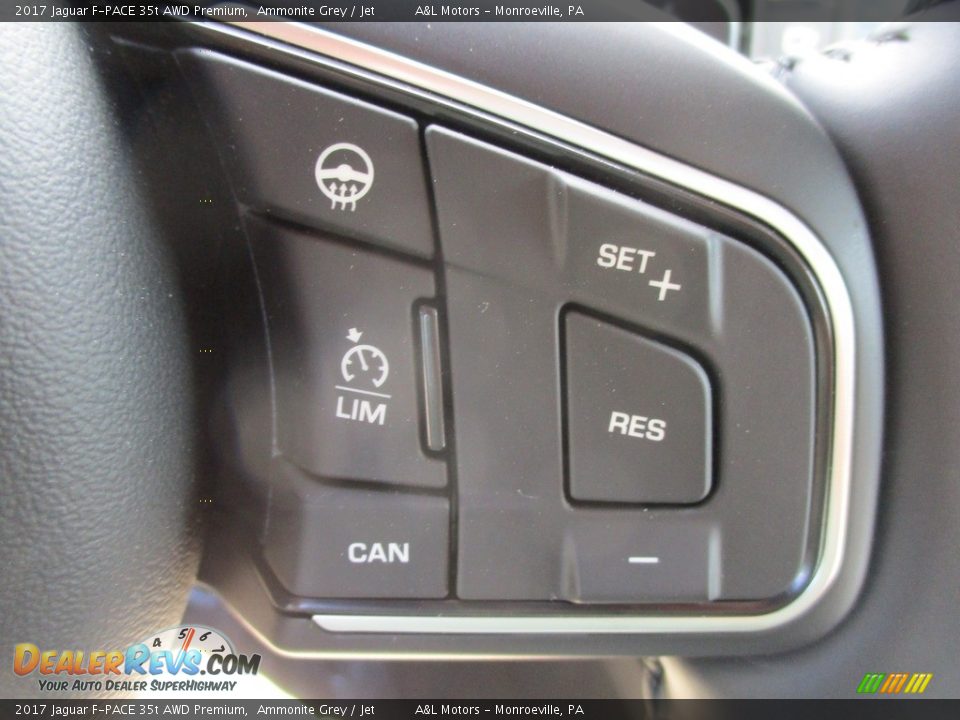 2017 Jaguar F-PACE 35t AWD Premium Ammonite Grey / Jet Photo #18