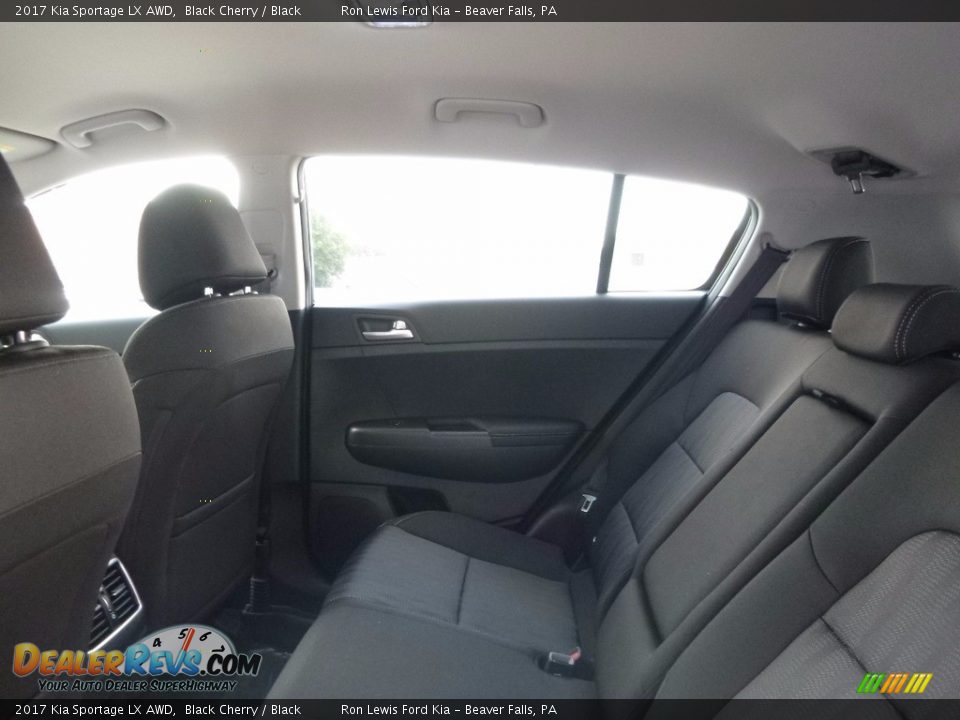 Rear Seat of 2017 Kia Sportage LX AWD Photo #12