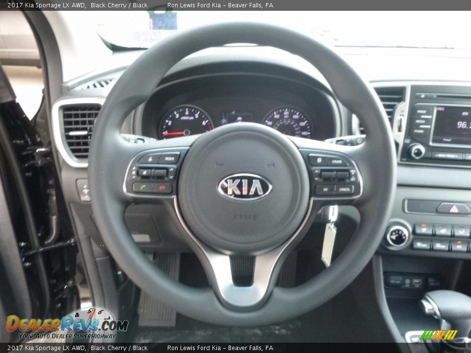 2017 Kia Sportage LX AWD Steering Wheel Photo #16