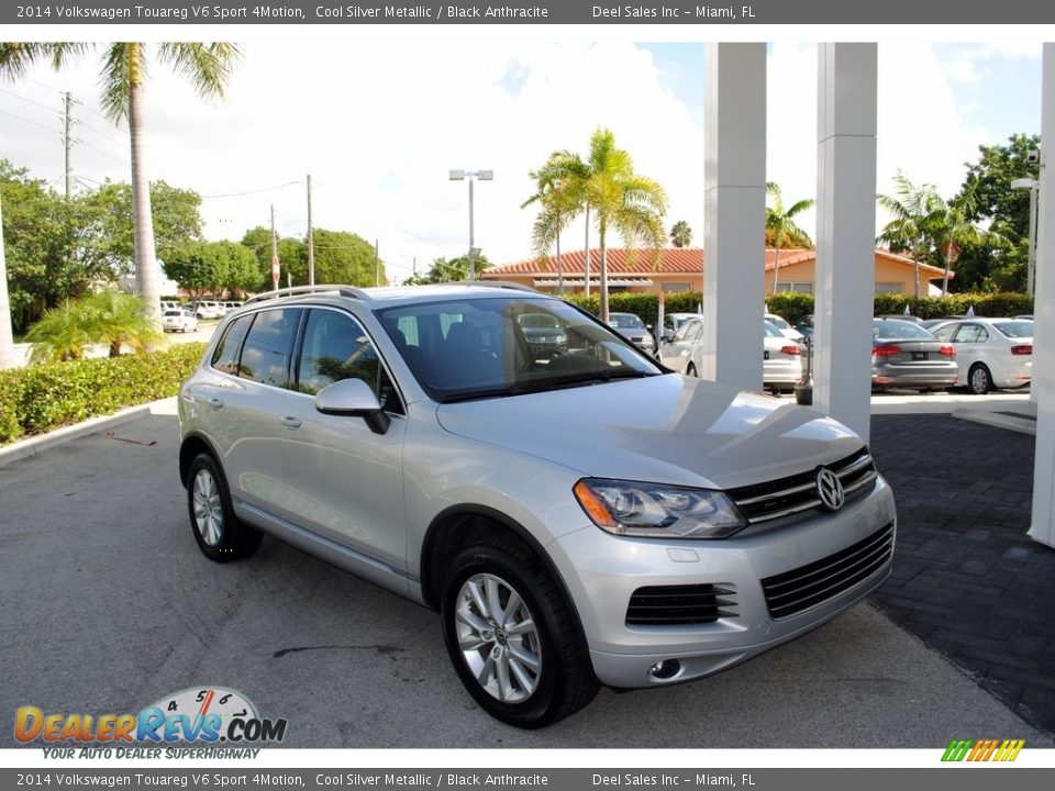 2014 Volkswagen Touareg V6 Sport 4Motion Cool Silver Metallic / Black Anthracite Photo #1