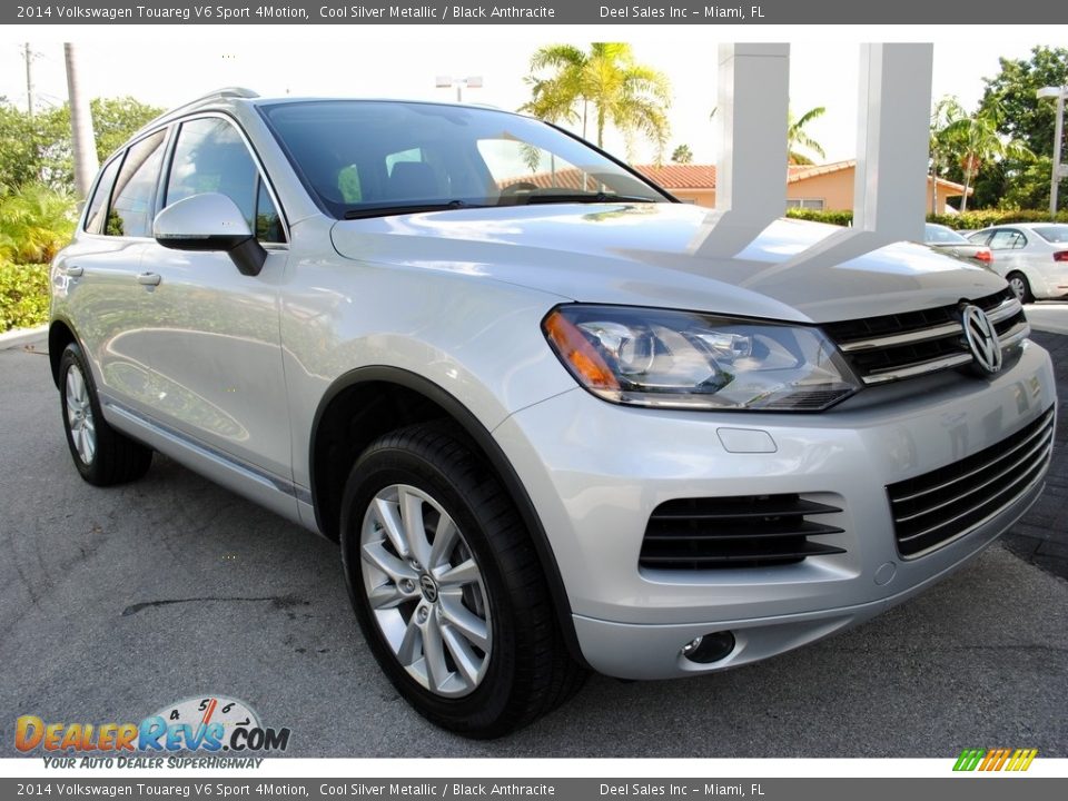 2014 Volkswagen Touareg V6 Sport 4Motion Cool Silver Metallic / Black Anthracite Photo #2