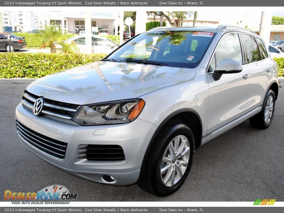 2014 Volkswagen Touareg V6 Sport 4Motion Cool Silver Metallic / Black Anthracite Photo #4