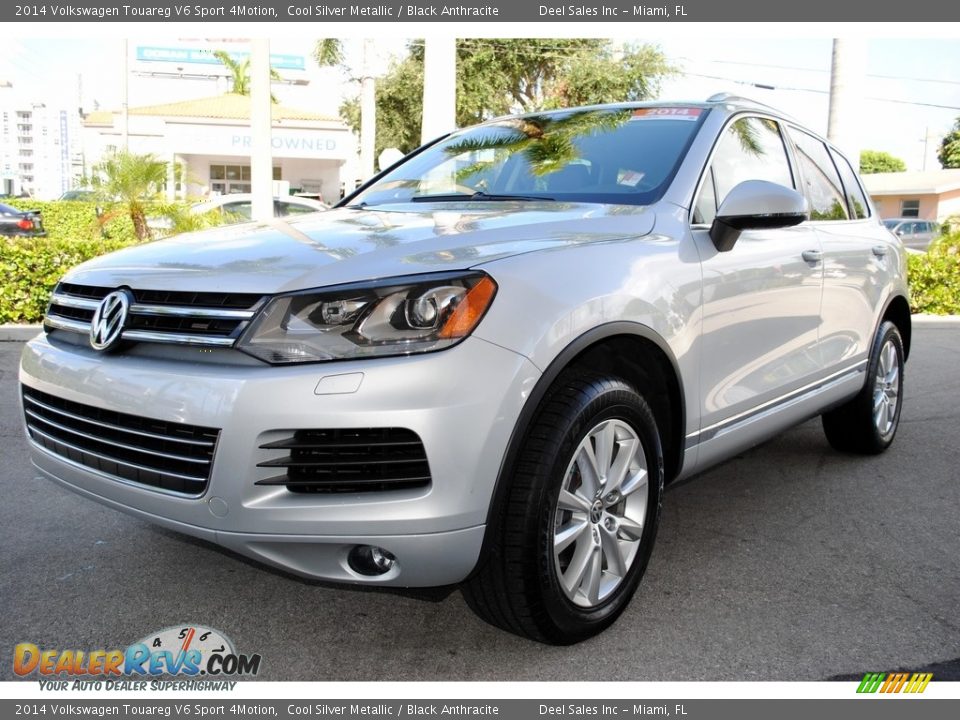 2014 Volkswagen Touareg V6 Sport 4Motion Cool Silver Metallic / Black Anthracite Photo #5