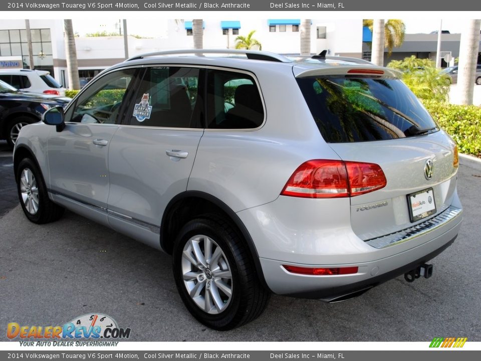 2014 Volkswagen Touareg V6 Sport 4Motion Cool Silver Metallic / Black Anthracite Photo #6