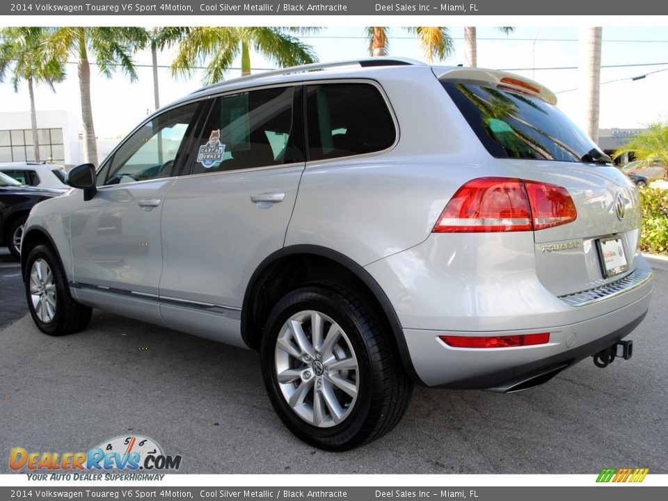 2014 Volkswagen Touareg V6 Sport 4Motion Cool Silver Metallic / Black Anthracite Photo #7