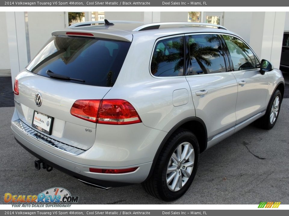2014 Volkswagen Touareg V6 Sport 4Motion Cool Silver Metallic / Black Anthracite Photo #9